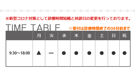 診療時間