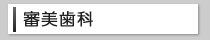 診療メニュー審美歯科